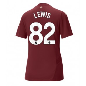 Manchester City Rico Lewis #82 Tredjetröja Dam 2024-25 Kortärmad